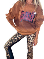 Bi-Matière Patte d'Éléphant Leopard Black