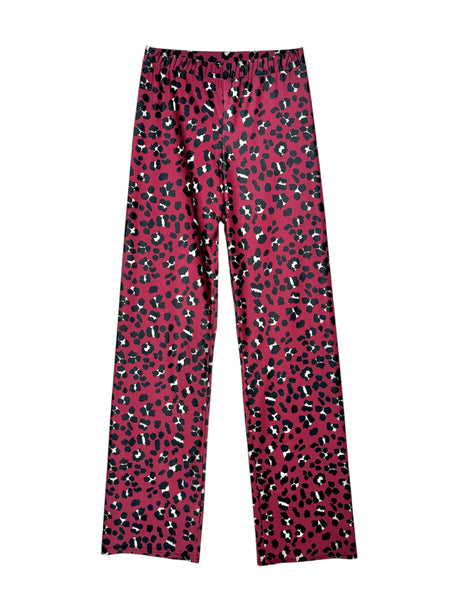 Lycra Prints Large Leo Wine