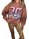 Velvet Prints Legging Leopard