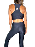 Yoga Brassière Black Stars
