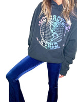 Velvet Smooth Patte d'Éléphant Navy