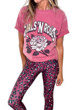 Yoga Legging Leo Wine