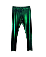 Glitter Legging Green