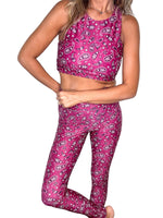 Yoga Legging Bandana Wine