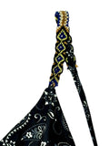 Loveless Triangle Bandana Black