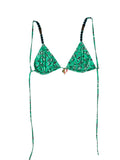 Loveless Triangle Bandana Green