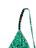 Loveless Triangle Bandana Green