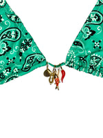 Loveless Triangle Bandana Green
