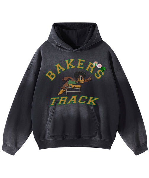 Bakers Hoodie Vintage Black
