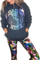Velvet Prints Legging Painting