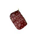 Bandana Clutch Wine