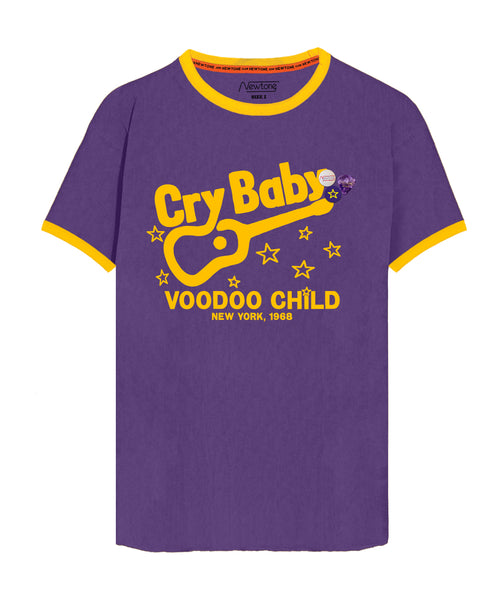 Cry Baby T-Shirt Purple