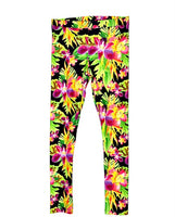 Lycra Prints Legging Tropical